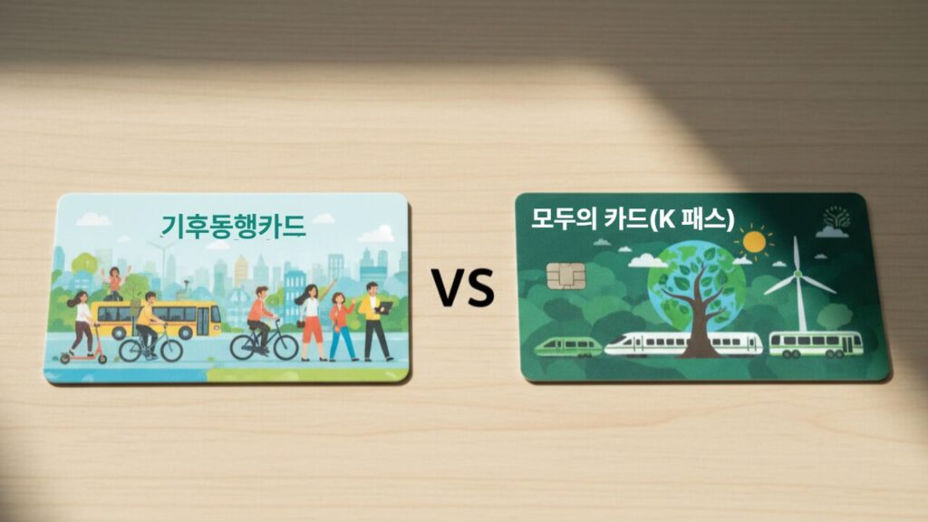 모두의 카드와 기후동행카드