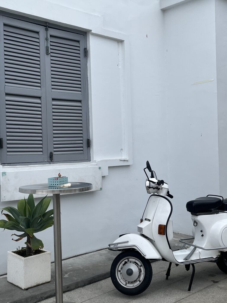 가오슝의 주교통수단 오토바이